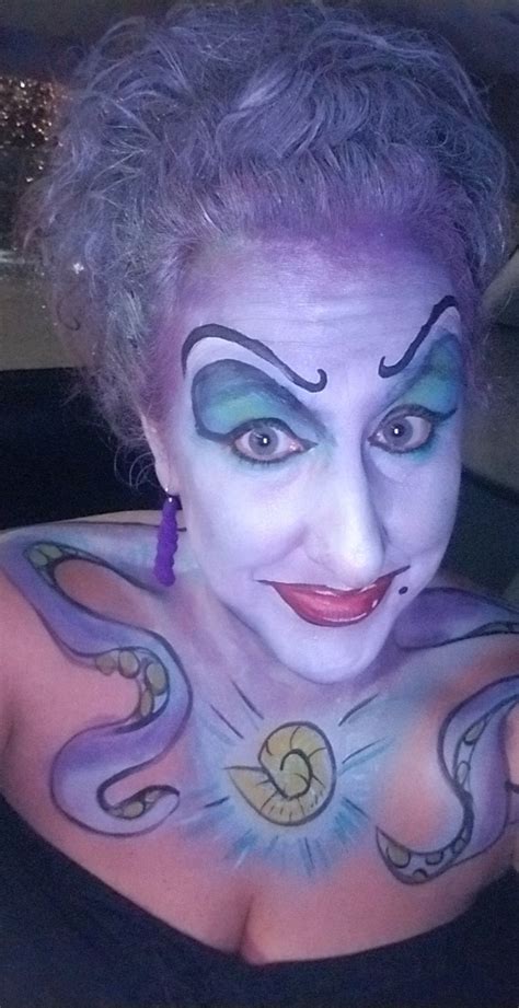 Ursula Halloween Makeup | Halloween makeup, Halloween, Makeup
