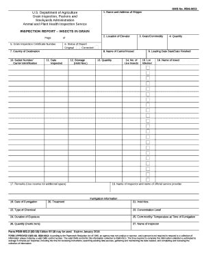 USDA FGIS-921-2 2015-2026 - Fill and Sign Printable Template Online