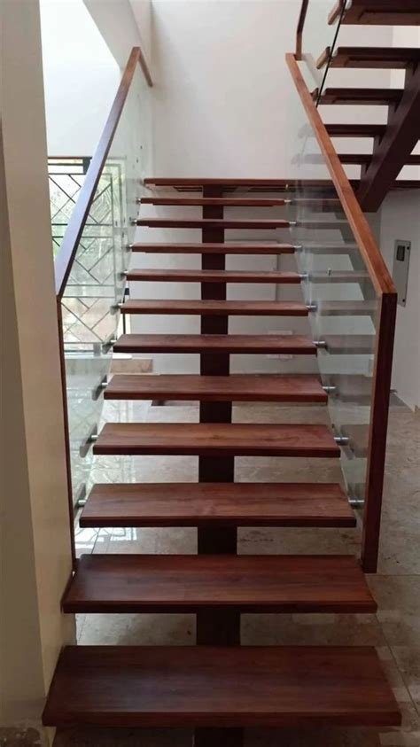 Railing With Glass Fitting - Acrylic Stainless Steel Railing Service ...