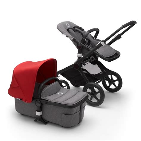 Bugaboo Fox2 & Cybex Cloud Z Travel System Bundle-Aluminium/Blac ...