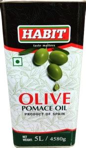 HABIT Pomace Olive Oil Olive Oil Can Price in India - Buy HABIT Pomace ...