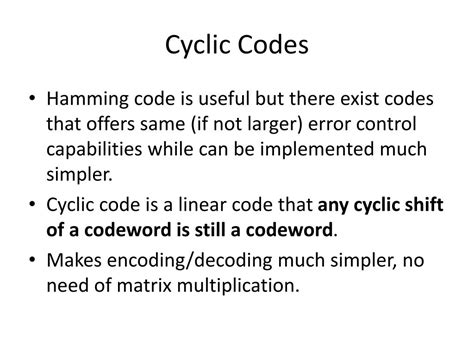 Cyclic Code 的图像结果