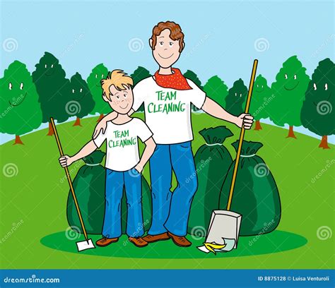 Keeping Clean Cartoon 的图像结果