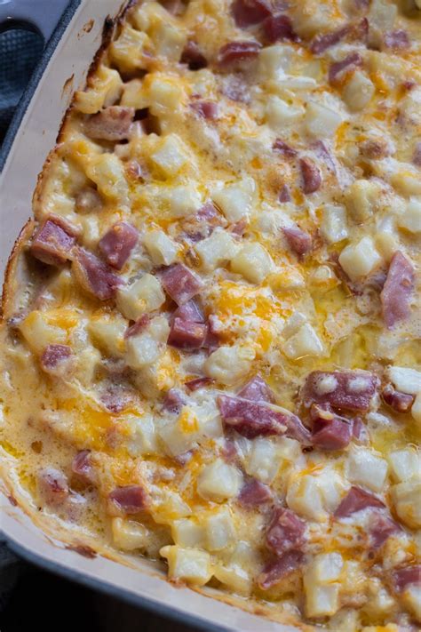 Ham And Potato Casserole | Recipe | Hotdish recipes, Ham and potato ...