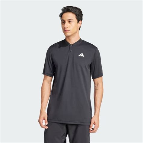 adidas Club Tennis Climacool Henley Shirt - Black | adidas India