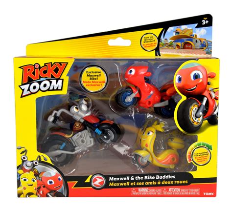 Ricky Zoom Maxwell & the Bike Buddies 3 Pack - 3 & 4 India | Ubuy