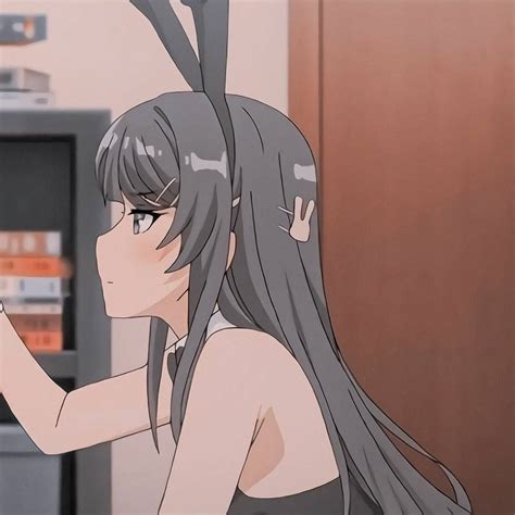 Download Mai Sakurajima Bunny Girl Senpai Anime Discord PFP Wallpaper ...