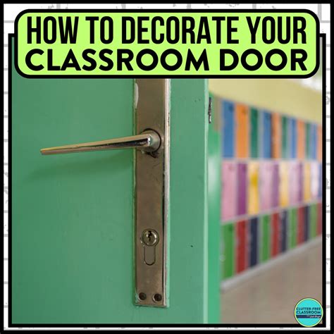 50+ Classroom Door Decoration Ideas for 2026 - Teaching with Jodi ...