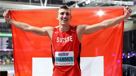Leichtathletik: Gold für Simon Ehammer an der Hallen-WM in Glasgow - Blick