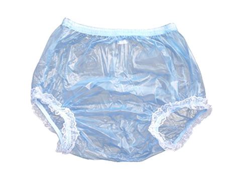 Buy Haian Adult Incontinence Pull-on Plastic Pants Lace Panties Color ...