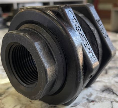 Poly Bulkhead Fitting 1" – Scotts Valley Sprinkler and Pipe