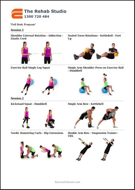 Exercise Program Examples 的图像结果