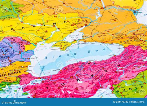 Map Of Europe With Black Sea