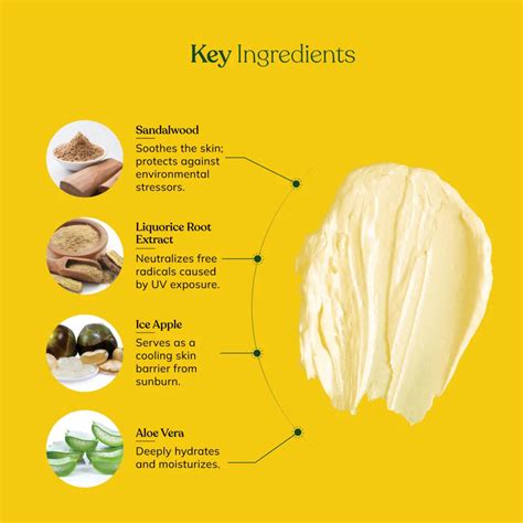 Sunscreen (SPF50) with Licorice & Sandalwood