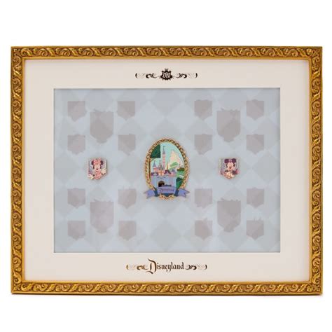 Disneyland 70th Anniversary Vault Collection Pin Display Frame with ...