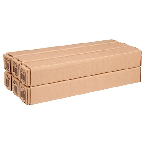 Pen+Gear Corrugated Telescoping Square Mailing & Shipping Tube, (20 ...