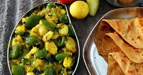 Aloo Capsicum Subji Recipe by Geeta Godhiwala - Cookpad