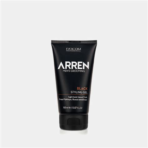 Colorwave | Professional hair products. Arren Black Styling Gel 150ml