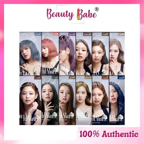 MISE EN SCENE Hello Bubble x Blackpink Foam Color Hair Dye [BeautyBabe ...