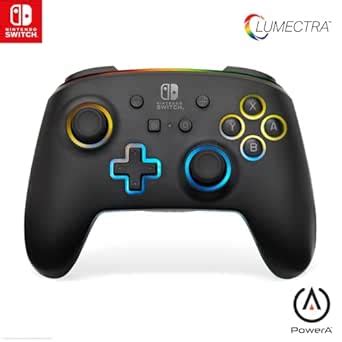 PowerA Enhanced Wireless Controller with Lumectra for Nintendo Switch ...