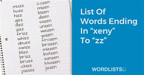 List Of Words Ending In "et"