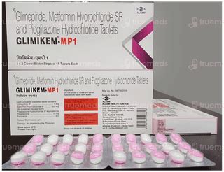 Glimikem Mp 1 Tablet 15 - Uses, Side Effects, Dosage, Price | Truemeds