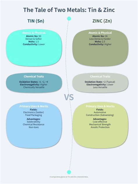 Tin Vs Zinc: Comparing Properties, Uses, And Effectiveness | Artizono