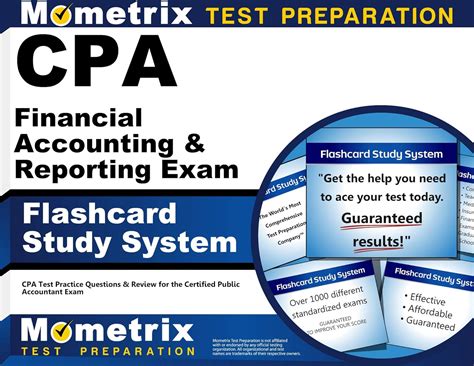 Buy CPA Financial Accounting & Reporting Exam Flashcard Study System ...
