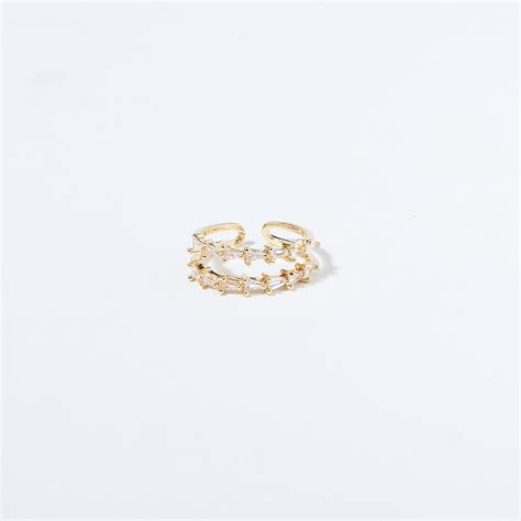 Diamond Elegance Ring | Salty – Salty Accessories