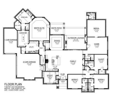 One Story Traditional Texas Style House Plan 8741: Northaven - 8741