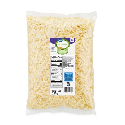 Dairy Free? Great Value Shredded Low-Moisture Part-Skim Mozzarella ...