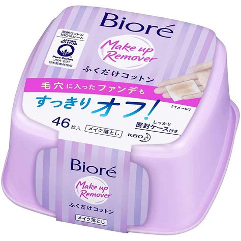 Kao Bioré Makeup Remover Face Wipes 46 Sheets
