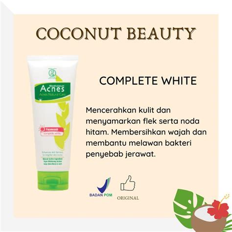 Jual ACNES - Acnes Creamy Wash 100 gr - 100 gr, Complete White - Kab ...