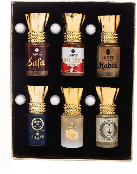 Al Ahmed Premium Attar Combo Set x 6ml | White Oud | Arabic Oud| Safa ...
