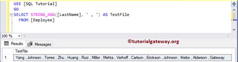 String Addition in SQL 的图像结果