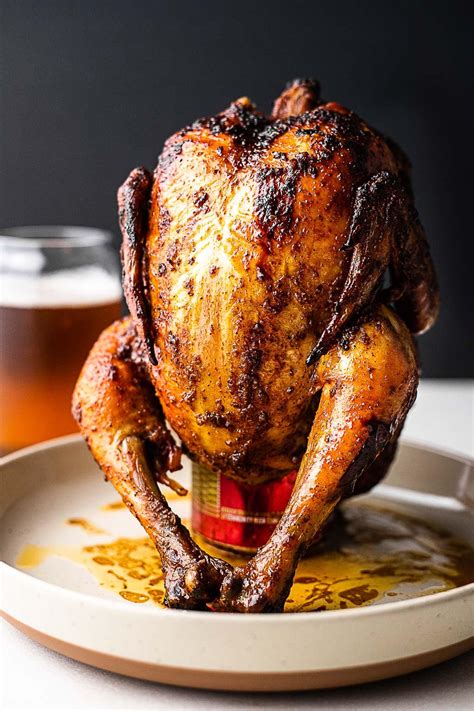 Moist & Juicy Beer Can Chicken (Grilled or Baked) | So Much Food
