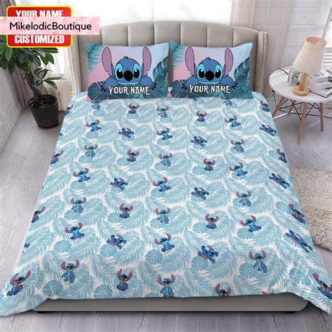 Stitch Bedding Set, Disney Stitch Duvet Cover, Lilo Stitch Bed Set ...