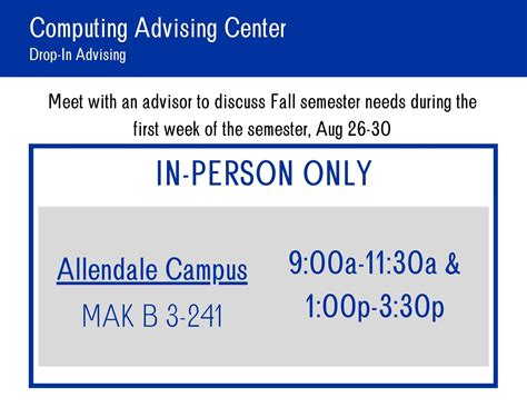 Computing Advising Center - Grand Valley State University