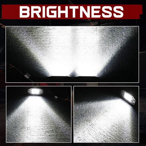 Flush Mount LED Pods, Lumimotor 2Pcs 5 Inch CREE LED India | Ubuy