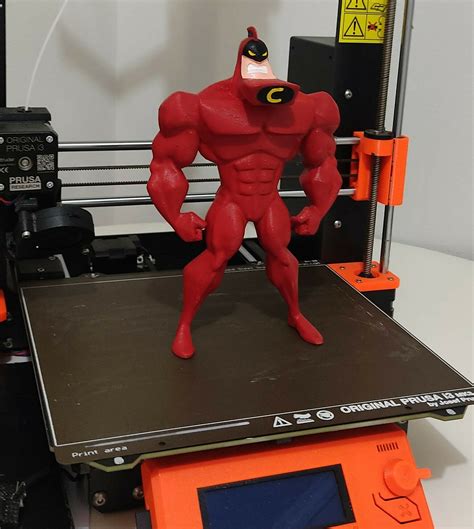 Archivo STL Red Chin / Barbilla Roja・Modelo imprimible en 3D para ...