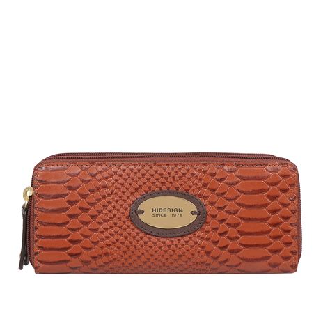 Buy Tan Sauta Fe W3 Double Zip Around Wallet Online - Hidesign
