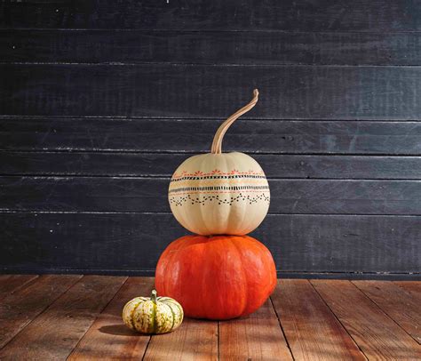 Painted Pumpkin Stencils