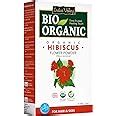 INDUS VALLEY Bio Organic Hibiscus Flower Powder for Face Pack and Hair ...