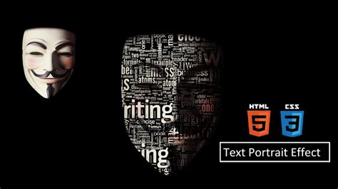 CSS Text Portrait Converter 的图像结果