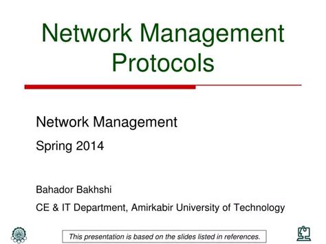 Network Management Protocols 的图像结果
