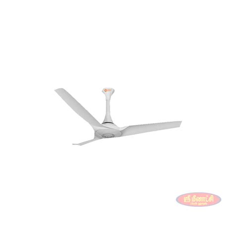 Orient 1320mm Aerostorm Ceiling Fan(White) - White
