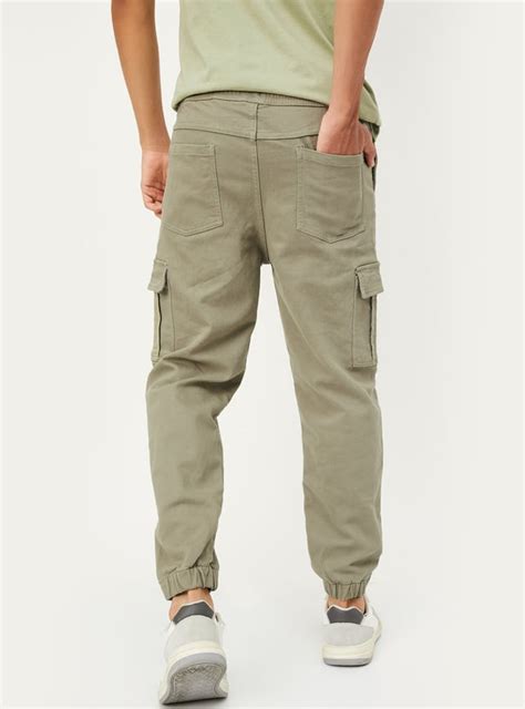 Buy Boys Solid Cargo Joggers Online at just Rs. 899.0 - 1000015339978 ...