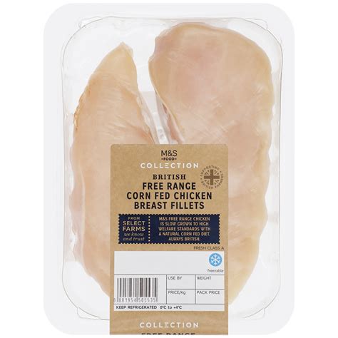 British Free Range Corn Fed Chicken Breast Fillets | M&S