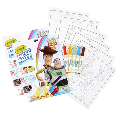 Crayola Color Wonder Mess Free Coloring Toy Story 4 Activity Book at ...