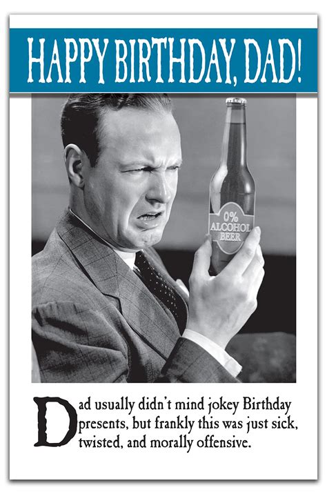 Happy Birthday Dad Funny Cards